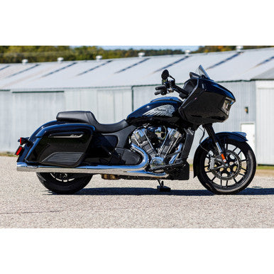 S&S Cycle #550-1077 - 4" Broadhead Slip-On Mufflers - Fishtail - Chrome