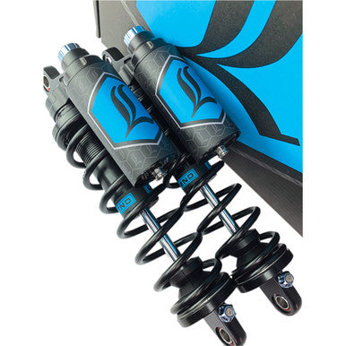 Legend Suspension #1310-1895 - REVO ARC Piggyback Shocks - 13" - Heavy Duty - Black - '04-'22 Sportster