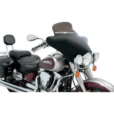 Memphis Shades #MEM0923 - Fairing Windshield Trim - Stainless Steel - Slotted - Slim