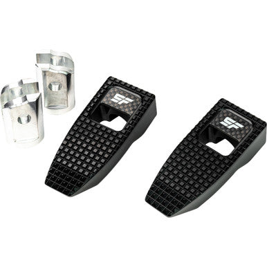 Slyfox #SF-903-01-1 - Speed Pegs - Black Anodized - Front