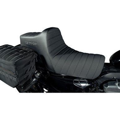 Slyfox #4709A-SlyFox - High Noon Seat - Vinyl - Classic Stitch - Black Logo - Black Stitch - XL '04-'22