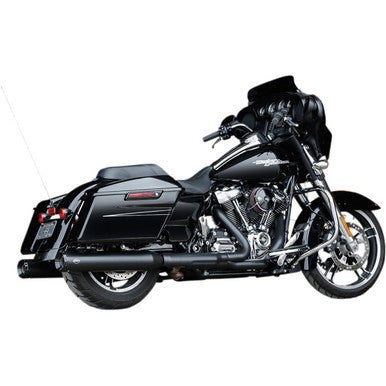 S&S Cycle #550-0990 - GNX Slip-On Mufflers - 4-1/2" - Black - M8 FL