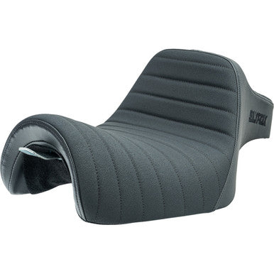 Slyfox #4709A-SlyFox - High Noon Seat - Vinyl - Classic Stitch - Black Logo - Black Stitch - XL '04-'22