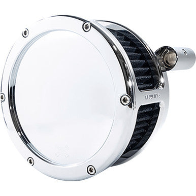 Feuling Parts #5557 - BA Air Cleaner Kit - Chrome with Black Filter - '08-'17 Dyna/Softail/Touring