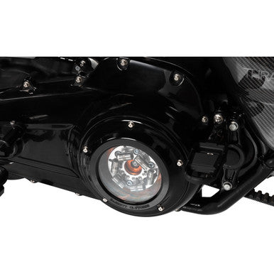 Barnett #3433044015 - Derby Cover - Scorpion Series - Black/Anodized - 5 Hole