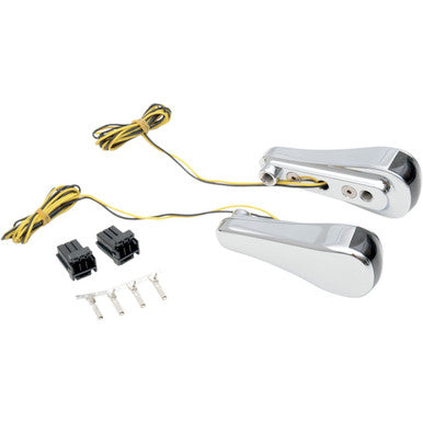 Alloy ART #RGFS1-1 - Turn Signals - LED - Front - Smooth - Chrome