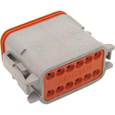 Namz #DP-12G - Deutsch Plug - 12 Pin - Gray