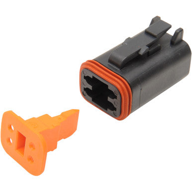 Namz #DP-4B - Deutsch Plug - 4 Pin - Black