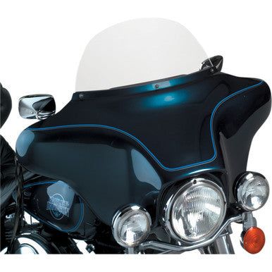 Memphis Shades #MEP8120 - Windshield - 12" - Clear - '96-'13 FLHT
