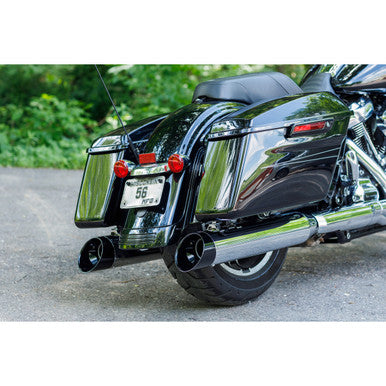 S&S Cycle #550-1011 - 4-1/2" Chrome MK45 Cutlass Performance Mufflers