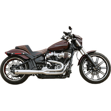 S&S Cycle #550-0847B - 2:1 50 State Exhaust for M8 Softail - Chrome