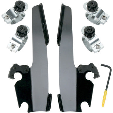 Memphis Shades #MEB8967 - Fats/Slim Trigger Lock Mounting Kit - Narrow - Black