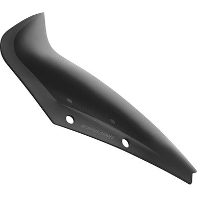 Memphis Shades #MEP89010 - Spoiler Windshield - 6" - Dark Black Smoke - FLHX