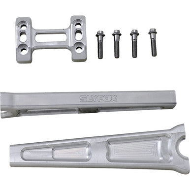 Slyfox #TM-SLY7 - Handlebar Riser Kit - Straight - 1" Clamping - 10" Rise - Raw