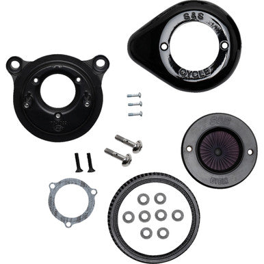 S&S Cycle #170-0722A - Air Stinger Stealth Air Cleaner Kit - Black