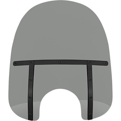 Memphis Shades #MEB31112 - Fats Windshield - Black Smoke - 13"