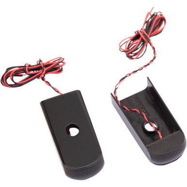 Alloy ART #SSL-SB-2B - Strut Light - LED - Smoke/Red Black
