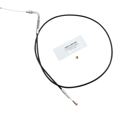 Barnett #101304003806 - Black Vinyl Idle Cable - +6" Size - 37" Length