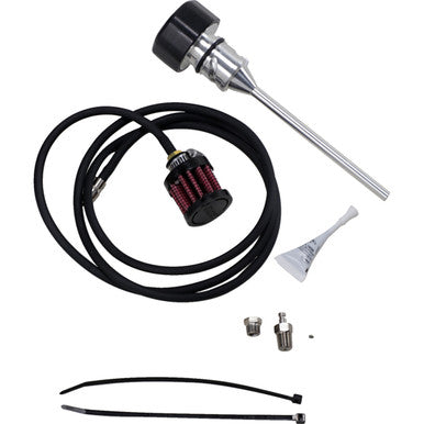 Feuling Parts #3086 - Vented Dipstick - Black - M8 Softail