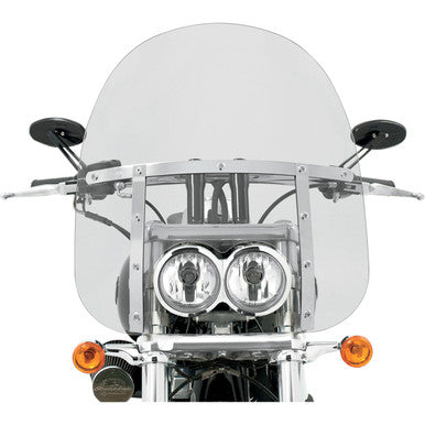 Memphis Shades #MEM6830 - Fats Windshield - 17" - Clear - FXDF