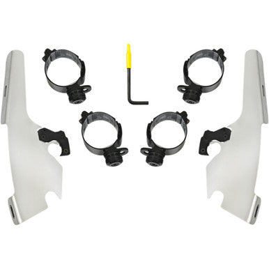 Memphis Shades #MEK2046 - Fats/Slim Mounting Kit - Polished - FLFB