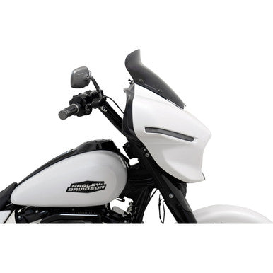 Memphis Shades #MEP88910 - Spoiler Windshield - 5" - Dark Black Smoke - FLHX
