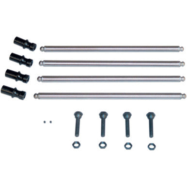 S&S Cycle #93-5068 - Non-Adjustable Pushrod Kit - Conversion w/Adjustable Lifter Adapters - Big Twin