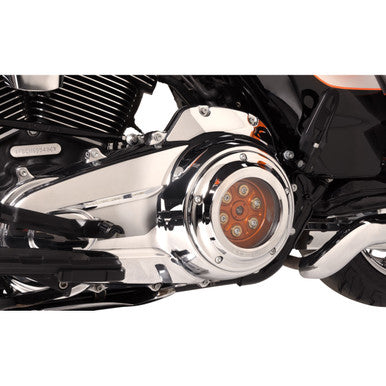 Barnett #3433043015 - Derby Cover - Scorpion Series - Chrome - 5 Hole