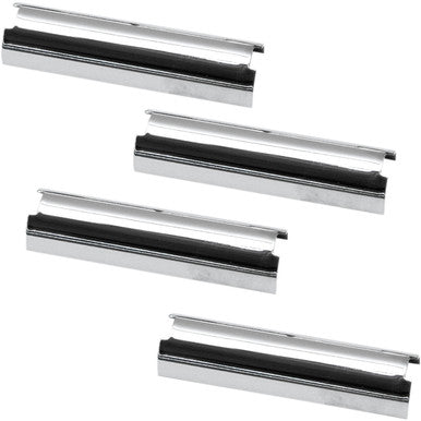 S&S Cycle #93-4115 - Pushrod Cover Keeper Set - Chrome - 2.800" - Big Twin