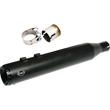 S&S Cycle #550-1141 - 2-into-1 Swindler Exhaust Conversion Kit - 4-1/2" - Black - M8 Touring