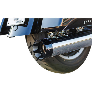 S&S Cycle #550-0758 - 2-into-1 Sidewinder Exhaust System - 50-State - Chrome - M8 Touring