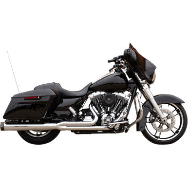 S&S Cycle #550-0776 - 2-into-1 Sidewinder® Exhaust System - '95-'16 FL - Chrome
