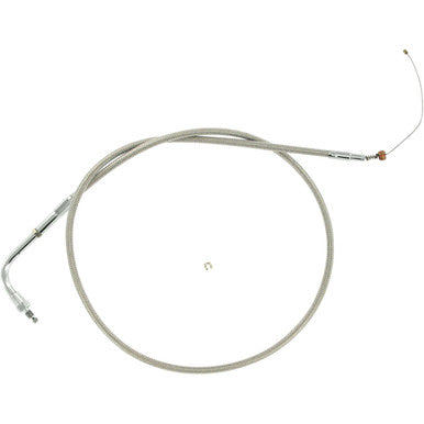 Barnett #1023040014 - Stainless Steel Idle Cable - Dyna/FXR/Softail