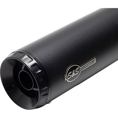 S&S Cycle #4111-266-R - 2-into-1 Grand National Exhaust System - Black - Race Only
