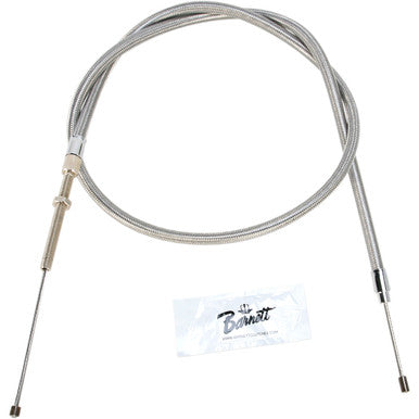 Barnett #1023010015 - High-Efficiency Stainless Steel Clutch Cable for Harley-Davidson - Standard - '71-'85 Sportster