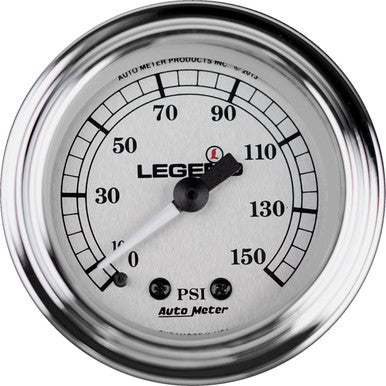 Legend Suspension #2212-0485 - Fairing Mounted LED Backlit PSI Gauges - Silver