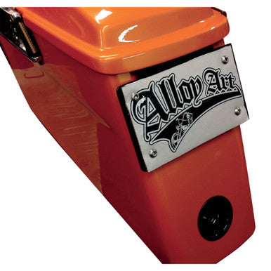 Alloy ART #LD-1 - License Plate Mount - Black