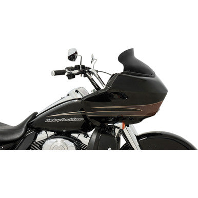 Memphis Shades #MEP86011 - Spoiler Windshield - 6-1/2" - Black - FLTR