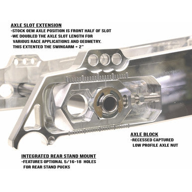 Alloy ART #SA-09 - Swingarm - The Swinger - '09-'23 FLHT/FLHR/FLHX/FLTRX/FLTRU/FLTRK