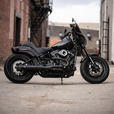S&S Cycle #550-0789 - 2-into-1 Exhaust System - Black