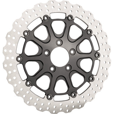 Slyfox #0133-3061S-B - Front Rotor - Black - 13"