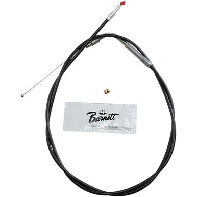 Barnett #101303001606 - Black Vinyl Throttle Cable - +6" Size - 45" Length