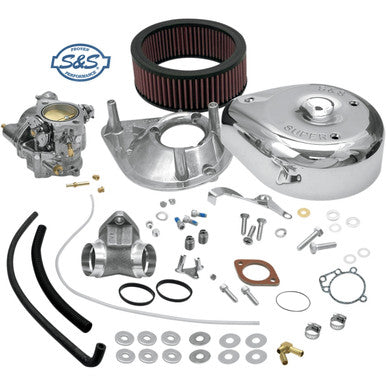 S&S Cycle #11-0408 - Super E Carburetor Kit with Manifold - Sportster