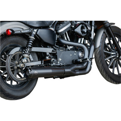 S&S Cycle #550-0951 - 2:1 Black Exhaust for '07-'13 XL