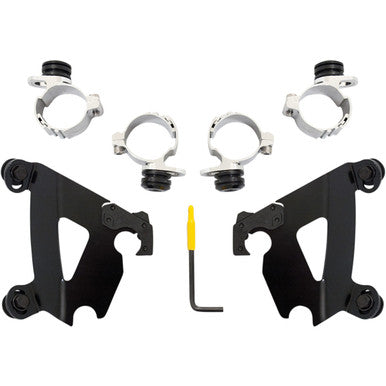Memphis Shades #MEB1997 - Cafe Mounting Kit - Black - XL/XG
