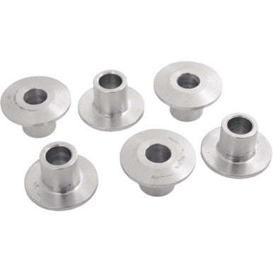 Alloy ART #GT-T2 - Tank Mounting Bushing Inserts - CNC- Aluminum - 6-Pack