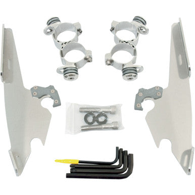 Memphis Shades #MEK1986 - Fats/Slim Mounting Kit - Polished - XL 48