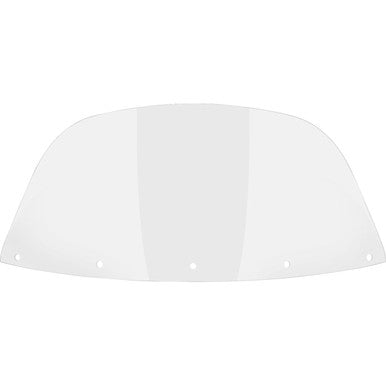 Memphis Shades #MEP8010 - Windshield - 9" - Clear - '86-'95 FLHT