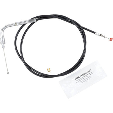Barnett #101304001106 - Black Vinyl Idle Cable - +6" Size - 41" Length