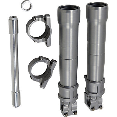 Alloy ART #49LLFL-1ABS - Fork Legs - 49 mm - Lower - Clear Anodized